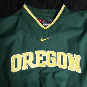 Vintage Nike Mid Swoosh Oregon Ducks Pullover Windbreaker Jacket Travis Scott